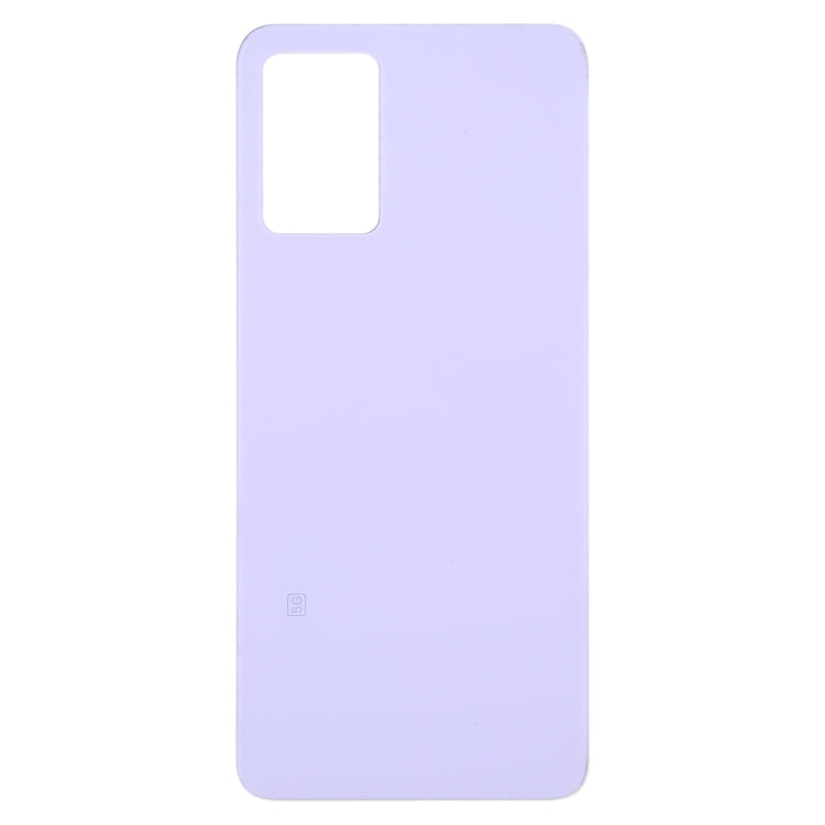 For Xiaomi 11i HyperCharge Glass Battery Back Cover(Purple) - Back Cover by PMC TechLife | Online Shopping South Africa | PMC TechLife