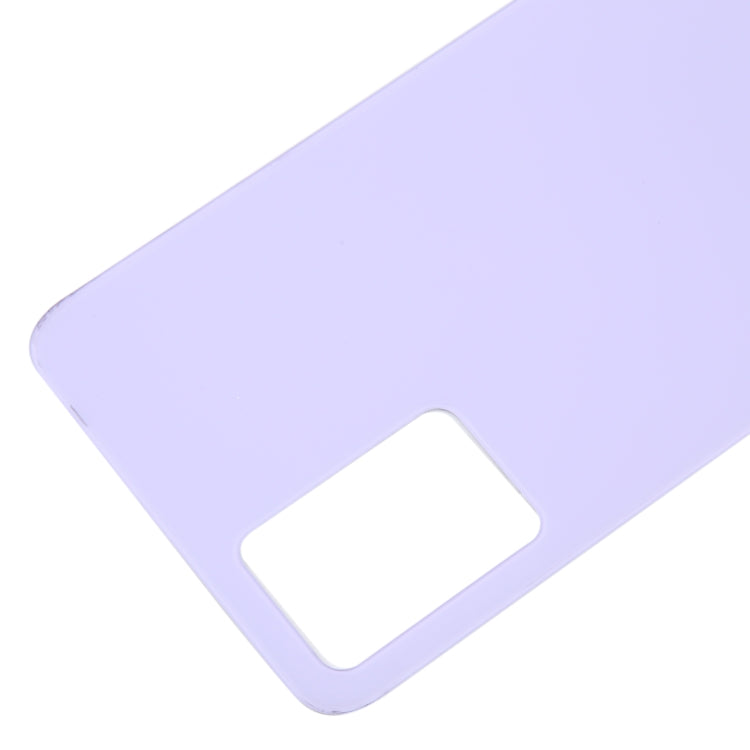 For Xiaomi 11i HyperCharge Glass Battery Back Cover(Purple) - Back Cover by PMC TechLife | Online Shopping South Africa | PMC TechLife
