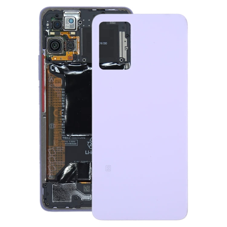 For Xiaomi Redmi Note 11 Pro+ 5G India Glass Battery Back Cover(Purple) - free shipping - PMC TechLife - Order now!