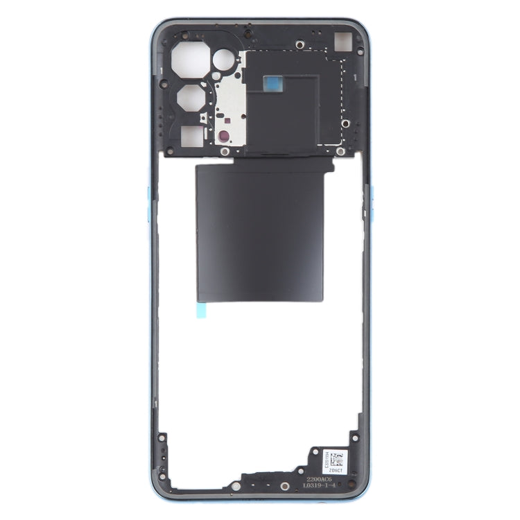 For OPPO Find X3 Lite Original Middle Frame Bezel Plate (Blue) - Frame Bezel Plate by PMC TechLife | Online Shopping South Africa | PMC TechLife