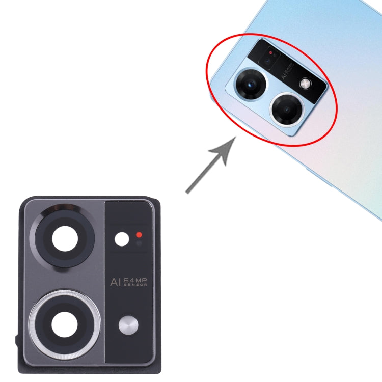 For OPPO Reno7 4G Original Camera Lens Cover (Black) - Camera Series by PMC TechLife | Online Shopping South Africa | PMC TechLife