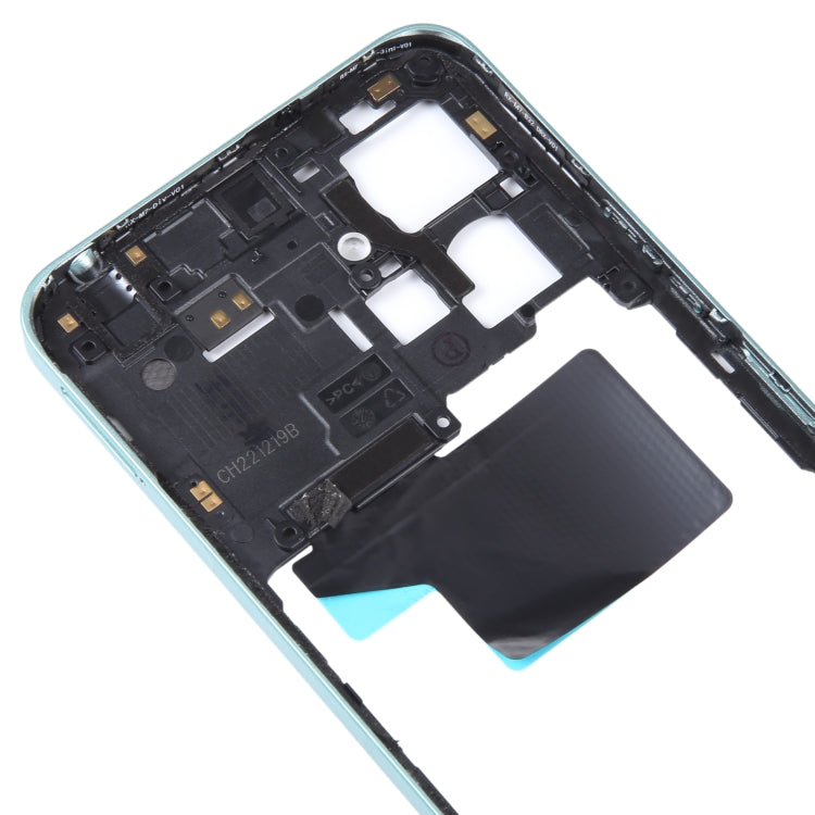 For Xiaomi Redmi Note 12 4G Original Middle Frame Bezel Plate (Green) - Frame Bezel Plate by PMC TechLife | Online Shopping South Africa | PMC TechLife