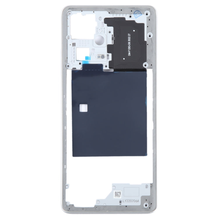 For Xiaomi Redmi Note 12 Pro+ Original Middle Frame Bezel Plate (Silver) - Frame Bezel Plate by PMC TechLife | Online Shopping South Africa | PMC TechLife