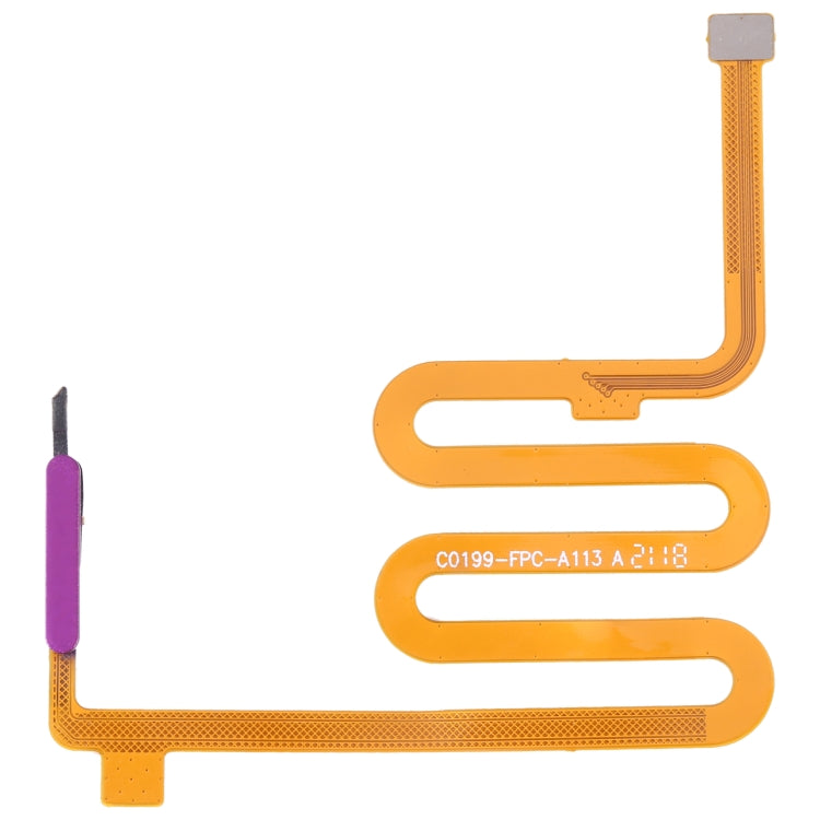 For Infinix Note 10 Pro Original Fingerprint Sensor Flex Cable (Purple) - Flex Cable by PMC TechLife | Online Shopping South Africa | PMC TechLife | Buy Now Pay Later Mobicred