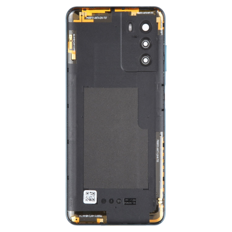 For ZTE Blade V40 Vita Battery Back Cover(Blue) - For ZTE by PMC Jewellery | Online Shopping South Africa | PMC Jewellery