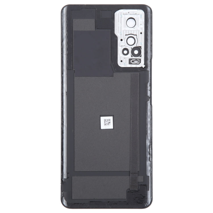 For ZTE Axon 30 5G A2322 Battery Back Cover with Camera Lens Cover(Black) - For ZTE by PMC Jewellery | Online Shopping South Africa | PMC Jewellery