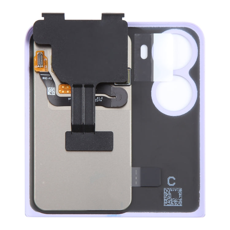 Original LCD Secondary Screen for OPPO Find N2 Flip With Digitizer Full Assembly (Purple) - LCD Screen by PMC TechLife | Online Shopping South Africa | PMC TechLife