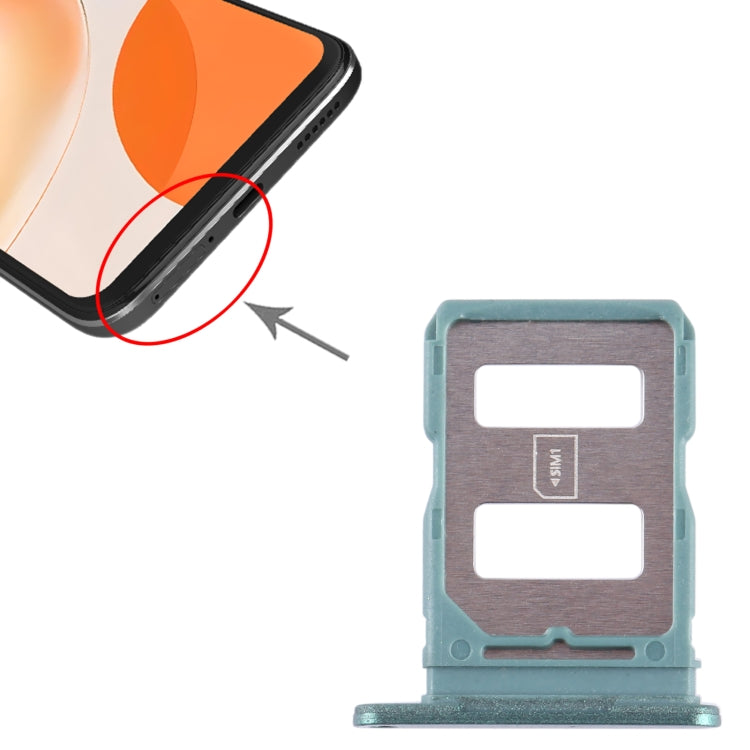 For Huawei Enjoy 60X SIM Card Tray (Green) - Card Socket by PMC TechLife | Online Shopping South Africa | PMC TechLife