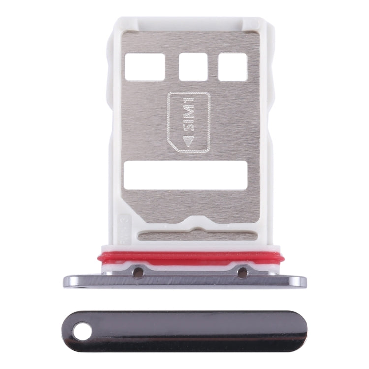 For Huawei Mate 50E SIM + NM Card Tray (Black) - Card Socket by PMc TechLife | Online Shopping South Africa | PMc TechLife | Buy Now Pay Later Mobicred