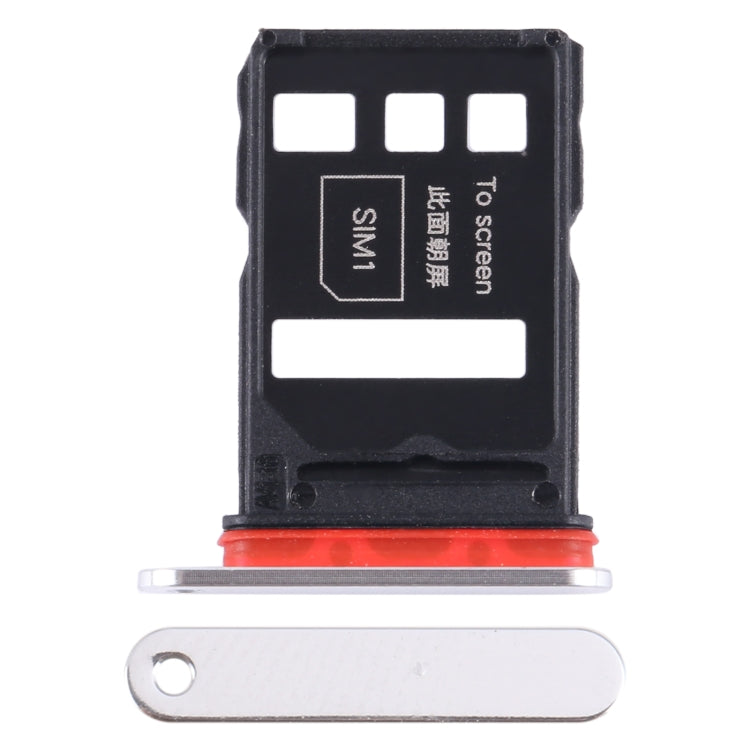 For Honor Magic4 SIM + SIM Card Tray (Silver) - Card Socket by PMc TechLife | Online Shopping South Africa | PMc TechLife | Buy Now Pay Later Mobicred