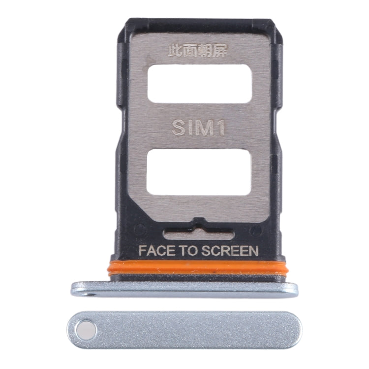 For Xiaomi Redmi Note 12 Turbo SIM Card Tray + SIM Card Tray (Silver) - Card Tray by PMC Jewellery | Online Shopping South Africa | PMC Jewellery