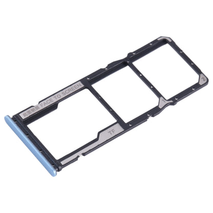 For Xiaomi Redmi Note 12s SIM Card Tray + SIM Card Tray + Micro SD Card Tray (Blue) - Card Tray by PMC Jewellery | Online Shopping South Africa | PMC Jewellery