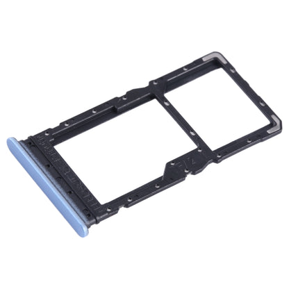 For Xiaomi Redmi Note 12R SIM Card Tray + SIM Card Tray / Micro SD Card Tray (Blue) - Card Tray by PMC Jewellery | Online Shopping South Africa | PMC Jewellery