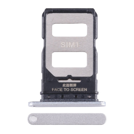 For Xiaomi Note 13 Pro+ SIM Card Tray + SIM Card Tray (Silver) - Card Tray by PMC Jewellery | Online Shopping South Africa | PMC Jewellery