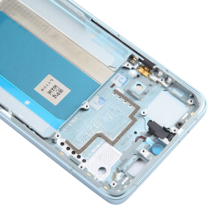 For Xiaomi Redmi K70 Original Front Housing LCD Frame Bezel Plate (Green) - Frame Bezel Plate by PMC TechLife | Online Shopping South Africa | PMC TechLife