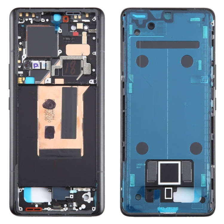 For Xiaomi 13 Ultra Original Front Housing LCD Frame Bezel Plate (Black) - Frame Bezel Plate by PMC TechLife | Online Shopping South Africa | PMC TechLife