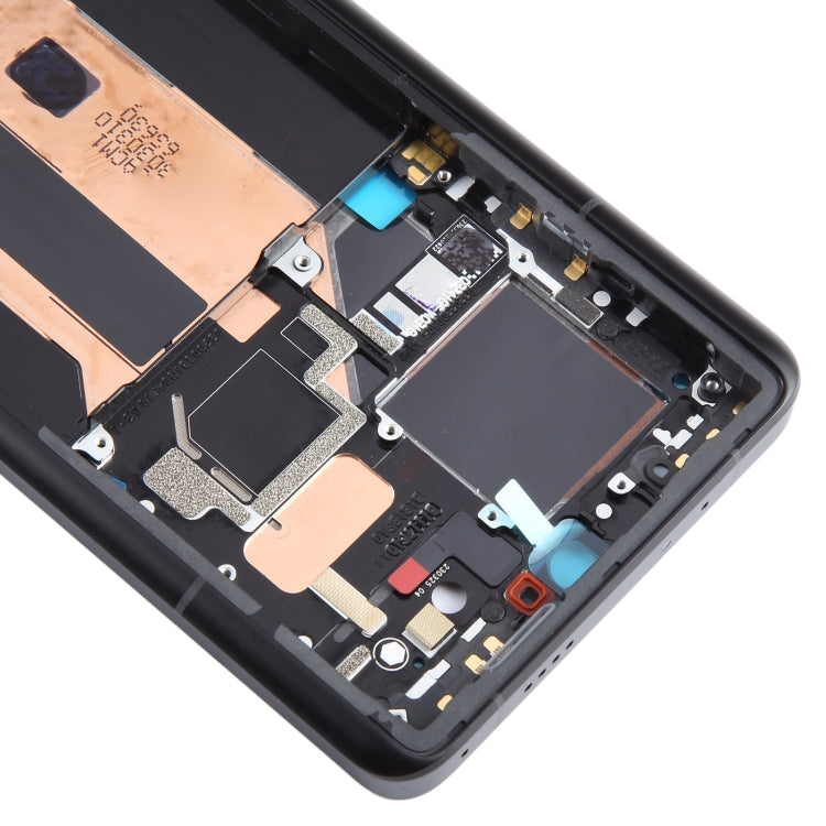 For Xiaomi 13 Ultra Original Front Housing LCD Frame Bezel Plate (Black) - Frame Bezel Plate by PMC TechLife | Online Shopping South Africa | PMC TechLife