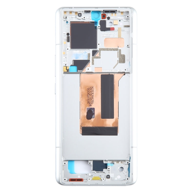 For Xiaomi 13 Ultra Original Front Housing LCD Frame Bezel Plate (Silver) - Frame Bezel Plate by PMC TechLife | Online Shopping South Africa | PMC TechLife