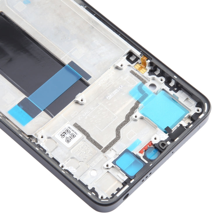 For Xiaomi Redmi Note 13 Pro 5G Original Front Housing LCD Frame Bezel Plate (Black) - Frame Bezel Plate by PMC TechLife | Online Shopping South Africa | PMC TechLife | Buy Now Pay Later Mobicred
