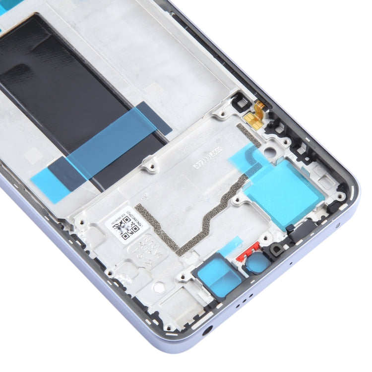 For Xiaomi Redmi Note 13 Pro 5G Original Front Housing LCD Frame Bezel Plate (Purple) - free shipping - PMC TechLife - Order now!