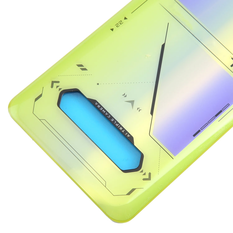 For Xiaomi Black Shark 5 RS Original Battery Back Cover(Yellow) - Back Cover by PMC TechLife | Online Shopping South Africa | PMC TechLife
