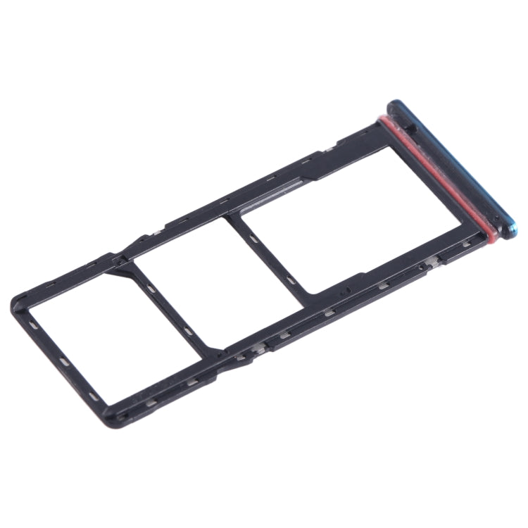 For Tecno Spark 8 SIM Card Tray + SIM Card Tray + Micro SD Card Tray (Green) - Card Tray by PMC TechLife | Online Shopping South Africa | PMC TechLife