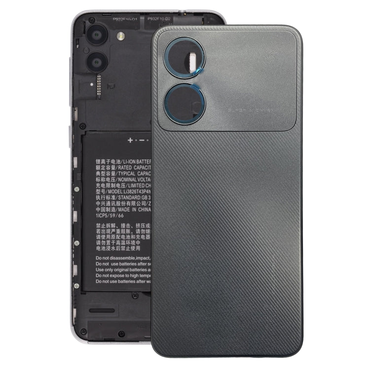 Battery Back Cover for ZTE Blade A34(Grey) - For ZTE by PMC TechLife | Online Shopping South Africa | PMC TechLife