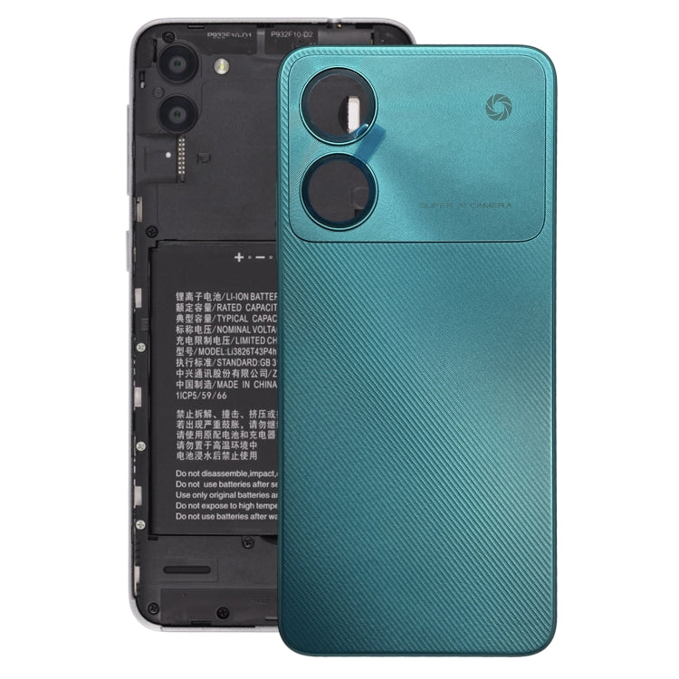 Battery Back Cover for ZTE Blade A34(Blue) - For ZTE by PMC TechLife | Online Shopping South Africa | PMC TechLife
