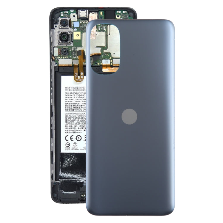 For Motorola Moto G 2022 Original Battery Back Cover(Grey) - Back Cover by PMC TechLife | Online Shopping South Africa | PMC TechLife | Buy Now Pay Later Mobicred