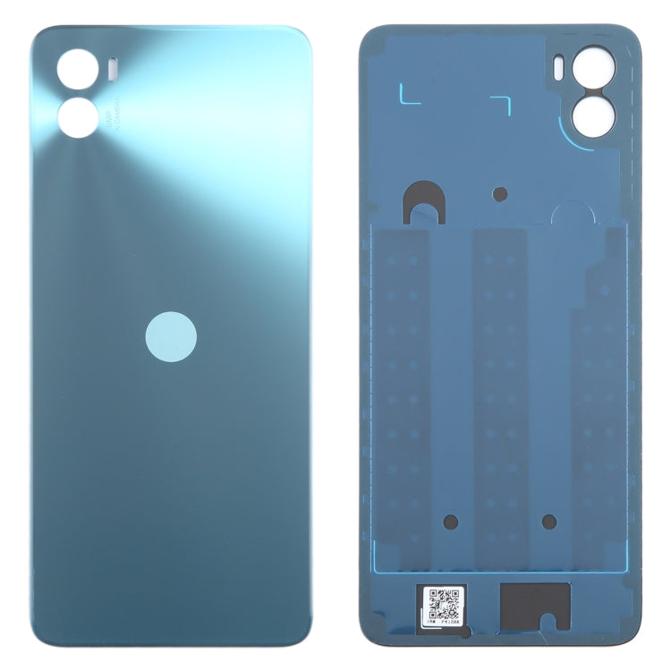 For Motorola Moto E22s Original Battery Back Cover(Blue) - Back Cover by PMC TechLife | Online Shopping South Africa | PMC TechLife