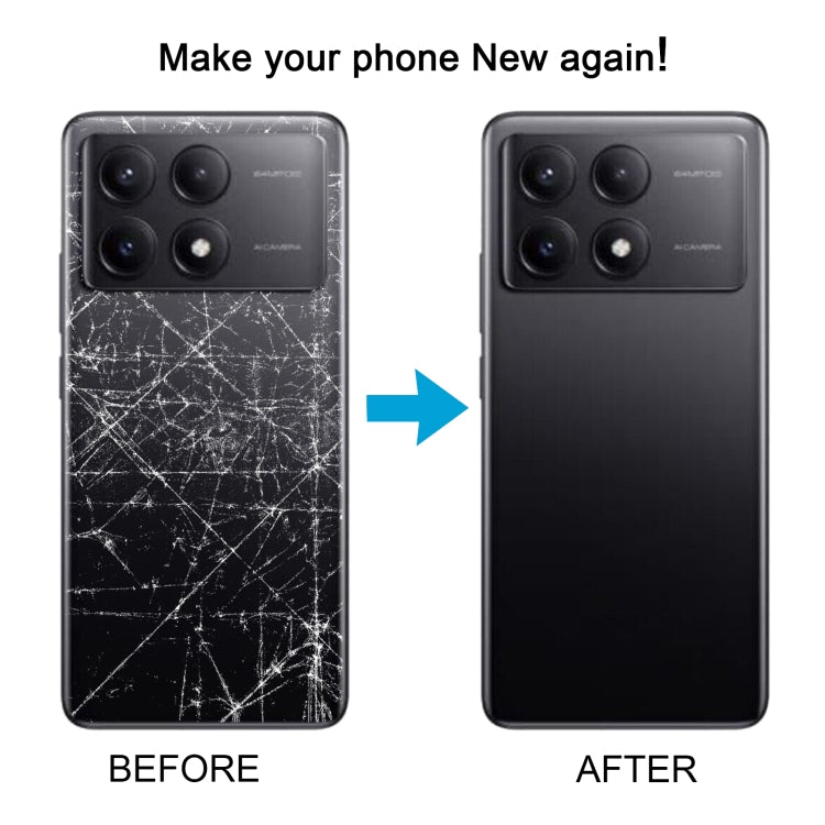 For Xiaomi Redmi K70E Original Battery Back Cover(Black) - free shipping - PMC TechLife - Order now!