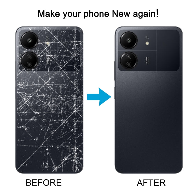 For Xiaomi Poco C65 Original Battery Back Cover(Black) - Back Cover by PMC TechLife | Online Shopping South Africa | PMC TechLife