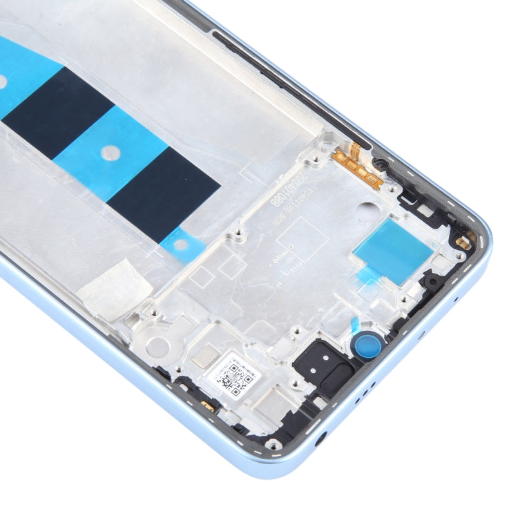 For Xiaomi Redmi Note 13 4G Original Front Housing LCD Frame Bezel Plate (Blue) - LCD Related Parts by PMC TechLife | Online Shopping South Africa | PMC TechLife