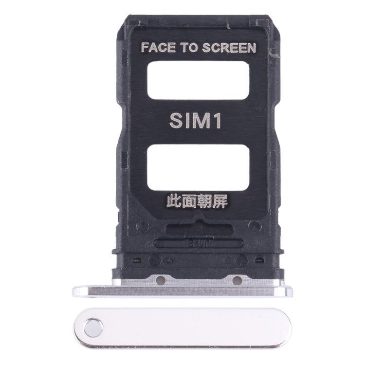 For Xiaomi 14 SIM Card Tray + SIM Card Tray (Silver) - Card Tray by PMC TechLife | Online Shopping South Africa | PMC TechLife