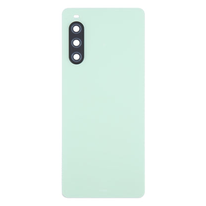 For Sony Xperia 10 V Original Battery Back Cover with Camera Lens Cover(Green) - Back Cover by PMC Jewellery | Online Shopping South Africa | PMC Jewellery