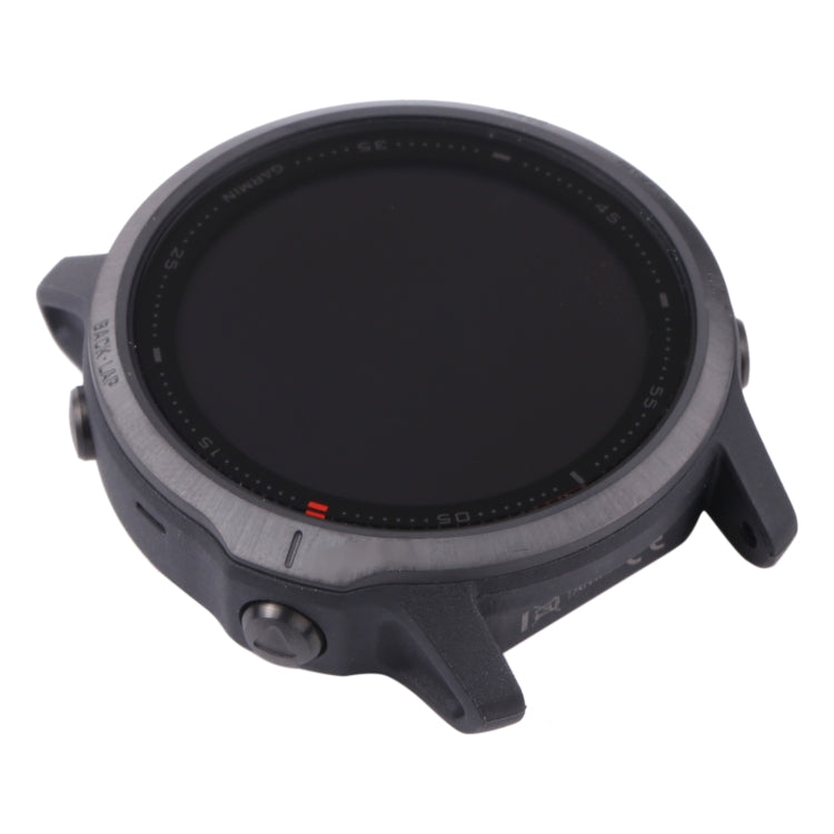 For Garmin Fenix 6S Pro LCD Screen Digitizer Full Assembly With Frame (Black) - For Garmin by PMC TechLife | Online Shopping South Africa | PMC TechLife