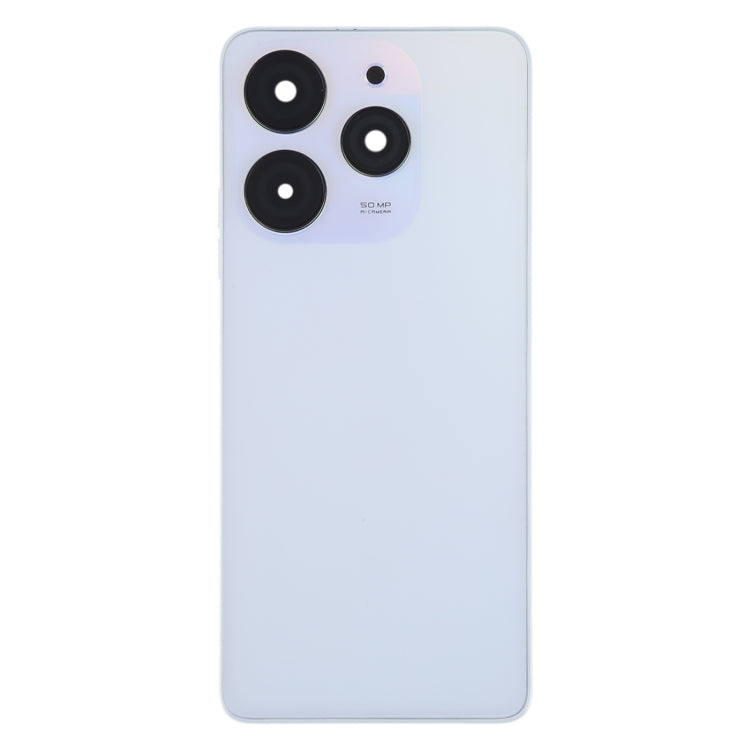 For Tecno Spark 10 Pro KI7 Original Battery Back Cover(White) - Back Cover by PMC TechLife | Online Shopping South Africa | PMC TechLife