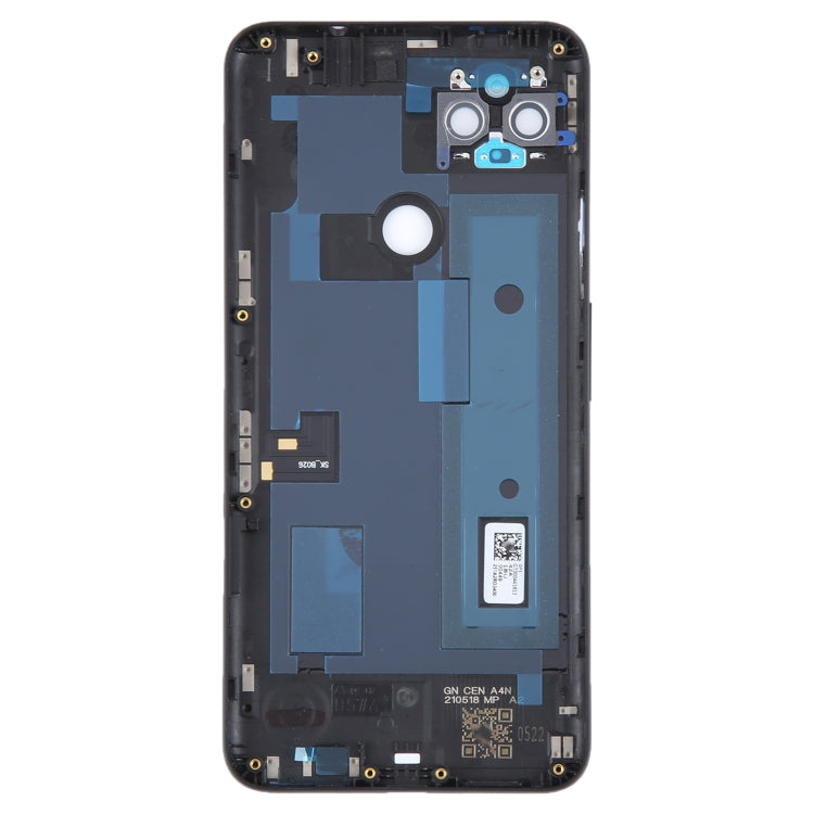 For Google Pixel 4A 5G Battery Back Cover with Camera Lens Cover(White) - Back Cover by PMC TechLife | Online Shopping South Africa | PMC TechLife | Buy Now Pay Later Mobicred