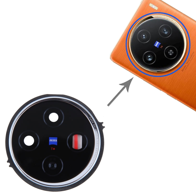 For vivo X100 Original Camera Lens Cover (Blue) - Camera Parts by PMC TechLife | Online Shopping South Africa | PMC TechLife