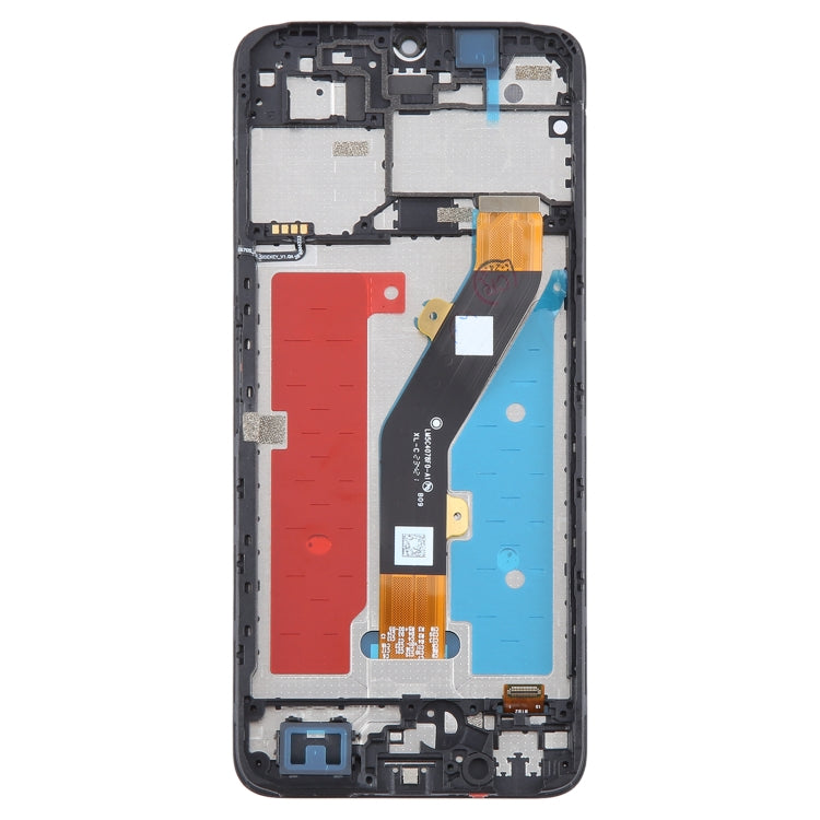 For ZTE Blade A54 LCD Screen Digitizer Full Assembly with Frame (Black) - For ZTE by PMC TechLife | Online Shopping South Africa | PMC TechLife | Buy Now Pay Later Mobicred
