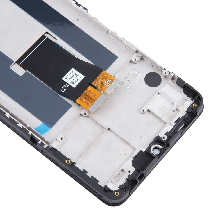 For ZTE Blade V50 Vita 8550 LCD Screen Digitizer Full Assembly with Frame (Black) - For ZTE by PMC TechLife | Online Shopping South Africa | PMC TechLife | Buy Now Pay Later Mobicred
