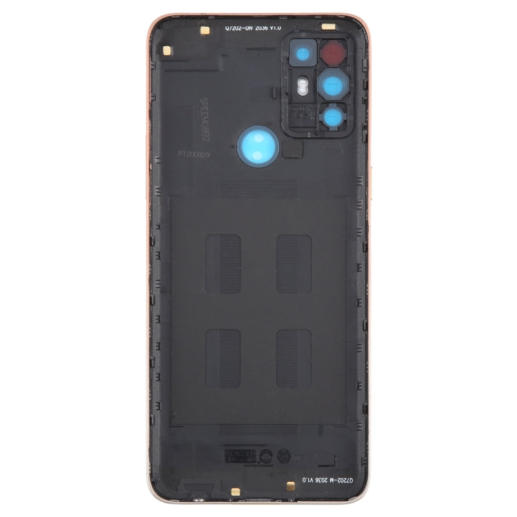 For HTC Desire 20+ Original Battery Back Cover(Orange) - Back Cover by PMC TechLife | Online Shopping South Africa | PMC TechLife | Buy Now Pay Later Mobicred