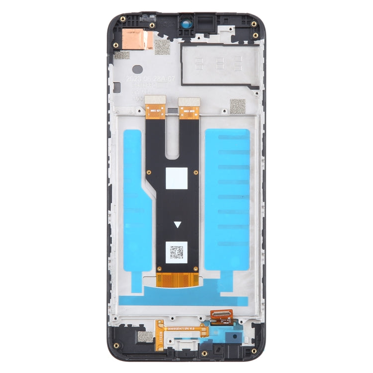 For ZTE Axon 50 Lite 8050 LCD Screen Digitizer Full Assembly with Frame (Black) - For ZTE by PMC TechLife | Online Shopping South Africa | PMC TechLife | Buy Now Pay Later Mobicred