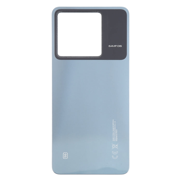 For Xiaomi Poco X6 5G Original Battery Back Cover(Blue) - free shipping - PMC Jewellery - Order now!