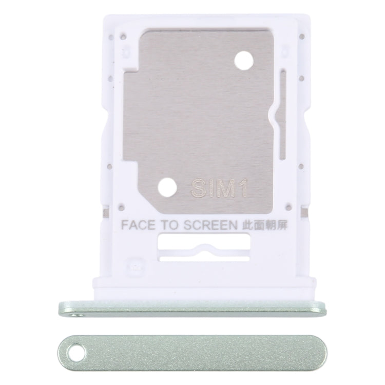 For Xiaomi Redmi 13 4G Original SIM Card Tray + SIM / Micro SD Card Tray (Green) - free shipping - PMC Jewellery - Order now!