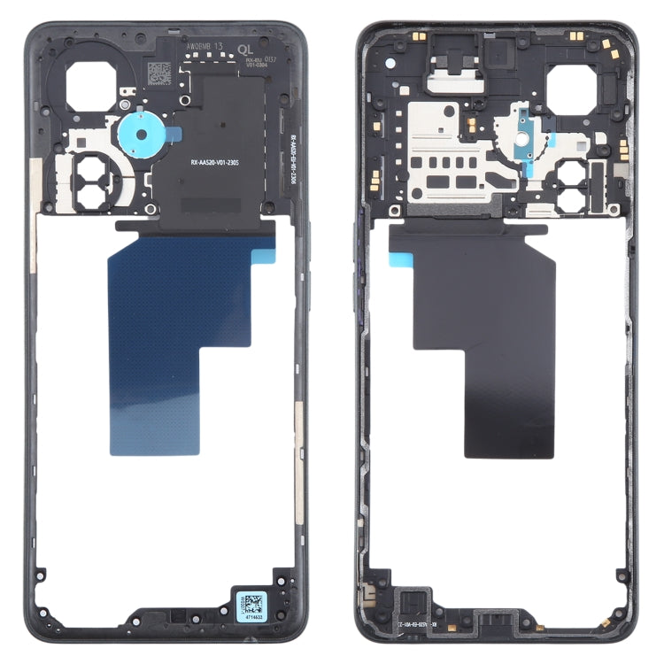 For OnePlus Nord CE 3 Lite Original Middle Frame Bezel Plate (Black) - Frame Bezel Plate by PMc TechLife | Online Shopping South Africa | PMc TechLife | Buy Now Pay Later Mobicred