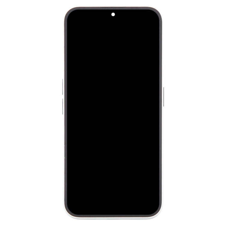 For Nothing Phone (2A) A142 5G Original AMOLED LCD Screen Digitizer Full Assembly with Frame (White) - For Nothing by PMC TechLife | Online Shopping South Africa | PMC TechLife | Buy Now Pay Later Mobicred
