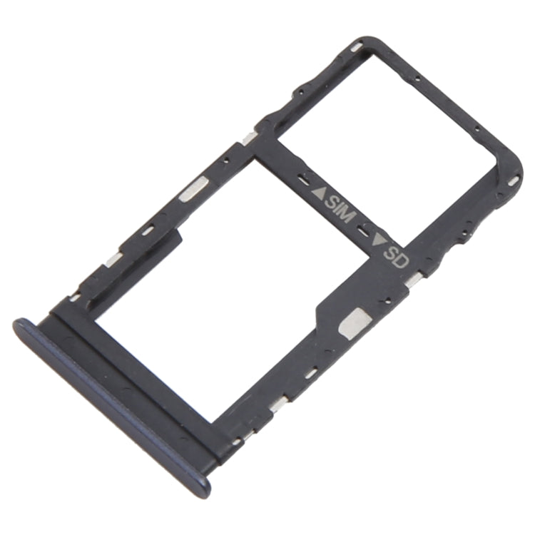 For TCL NxtPaper 11 Original SIM Card Tray + Micro SD Card Tray (Grey) - For TCL by PMc TechLife | Online Shopping South Africa | PMc TechLife | Buy Now Pay Later Mobicred