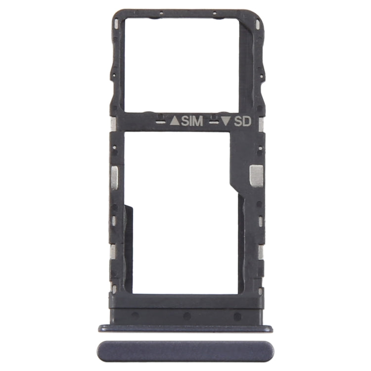 For TCL Tab 11 Original SIM Card Tray + Micro SD Card Tray (Grey) - For TCL by PMc TechLife | Online Shopping South Africa | PMc TechLife | Buy Now Pay Later Mobicred