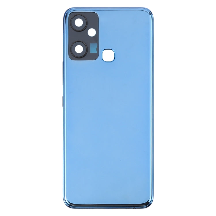 For Infinix Smart 6 Plus India X6823 Original Battery Back Cover(Blue) - Back Cover by PMc TechLife | Online Shopping South Africa | PMc TechLife | Buy Now Pay Later Mobicred